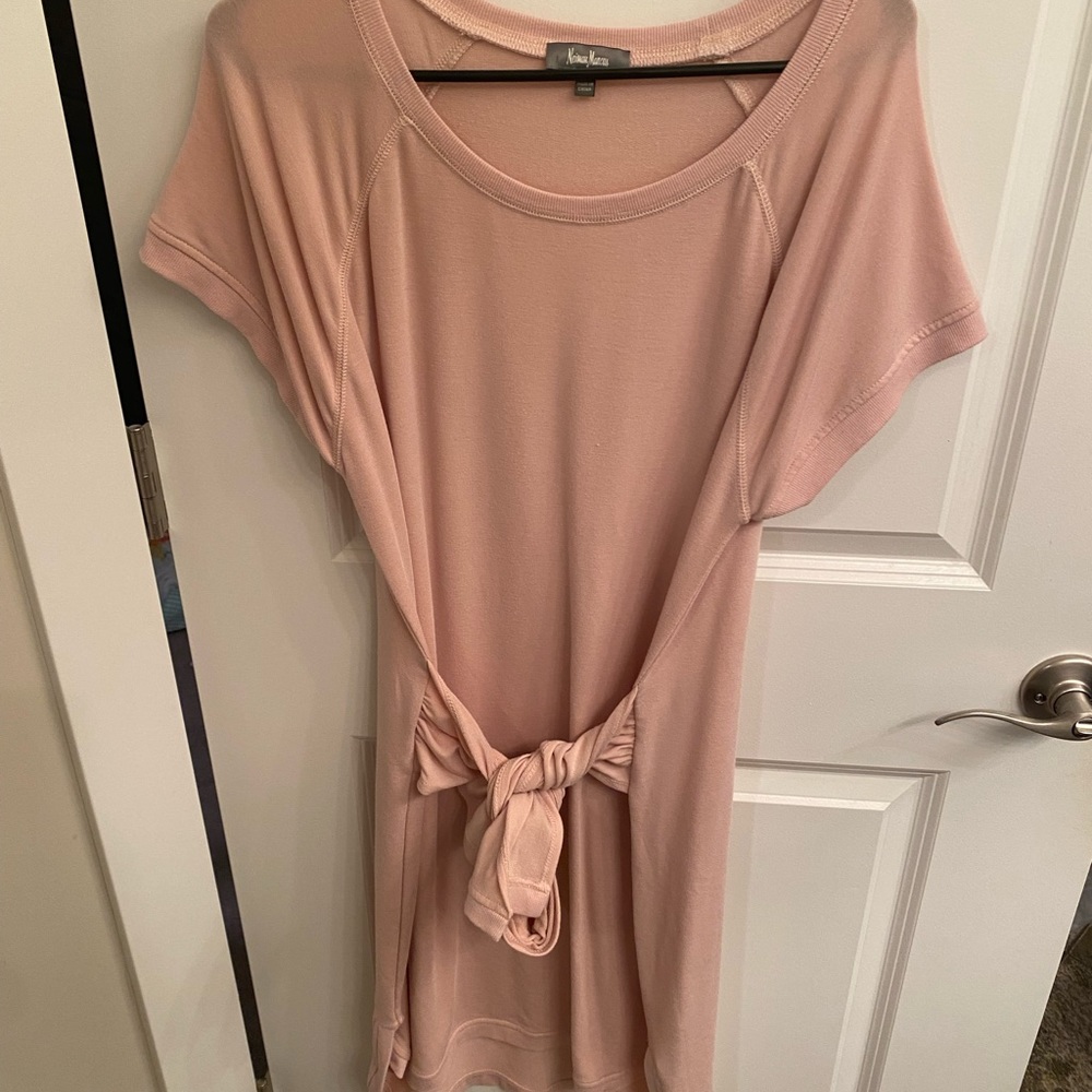 Neiman Marcus front tie dress. Very comfy!